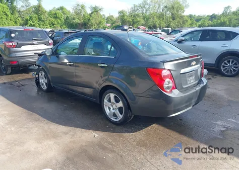 2016 Chevrolet Sonic Ltz Auto из США, поврежденный, VIN 1G1JE5SB9G4133949